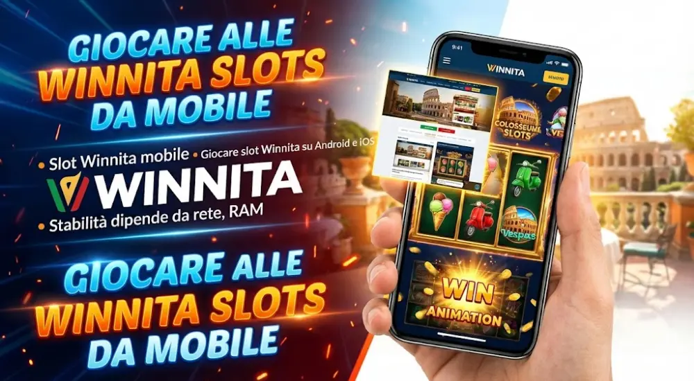 Giocare alle Winnita Slots da Mobile